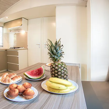 Albatross Mobile Homes On Camping El Pla De Mar Campeggio