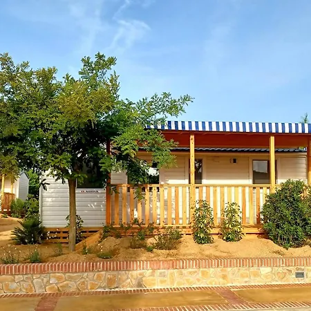 Albatross Mobile Homes On Camping El Pla De Mar Campeggio