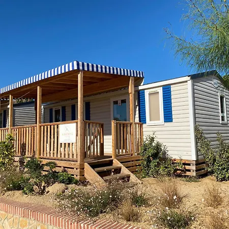 Campsite Albatross Mobile Homes On Camping El Pla De Mar