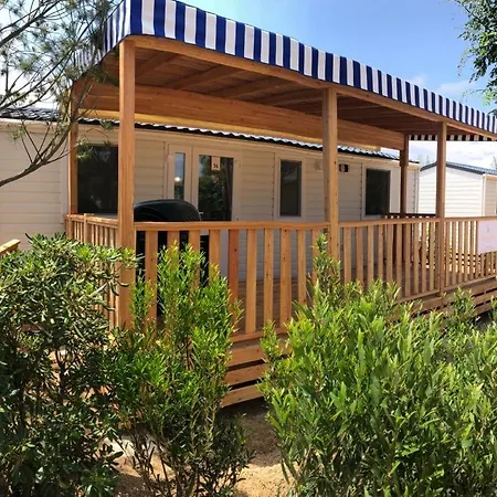 Campsite Albatross Mobile Homes On Camping El Pla De Mar